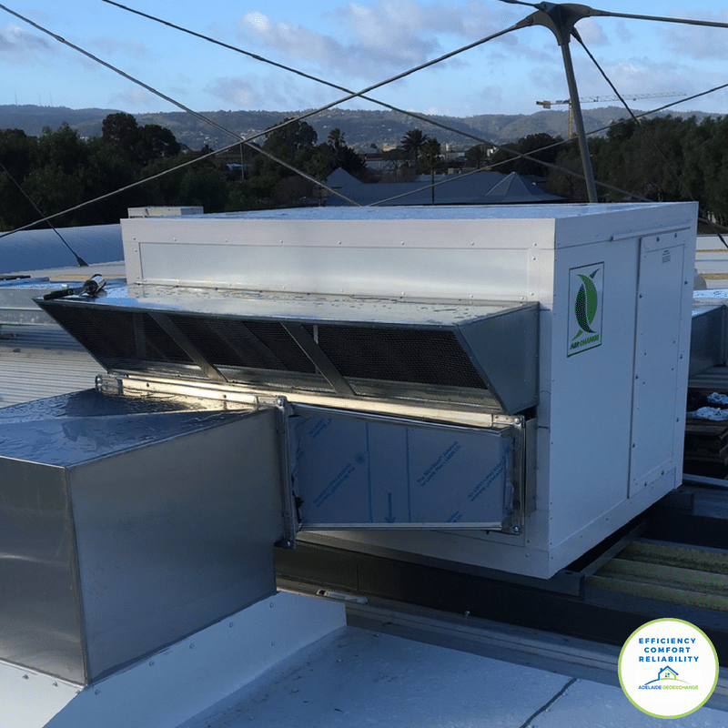 Commercial Heat Recovery Ventilation System at St Peters College Adelaide